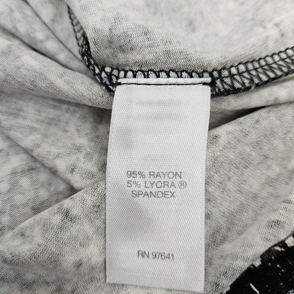 J. Jill Wearever Collection Floral Slinky Knit Long Sleeve Tunic Top Size Small - Picture 5 of 7